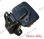 СТОП МОТО СЪС СТОЙКА ЗА РЕГИСТРАЦИОНЕН НОМЕР - ХОНДА CG / УНИВЕРСАЛЕН-4